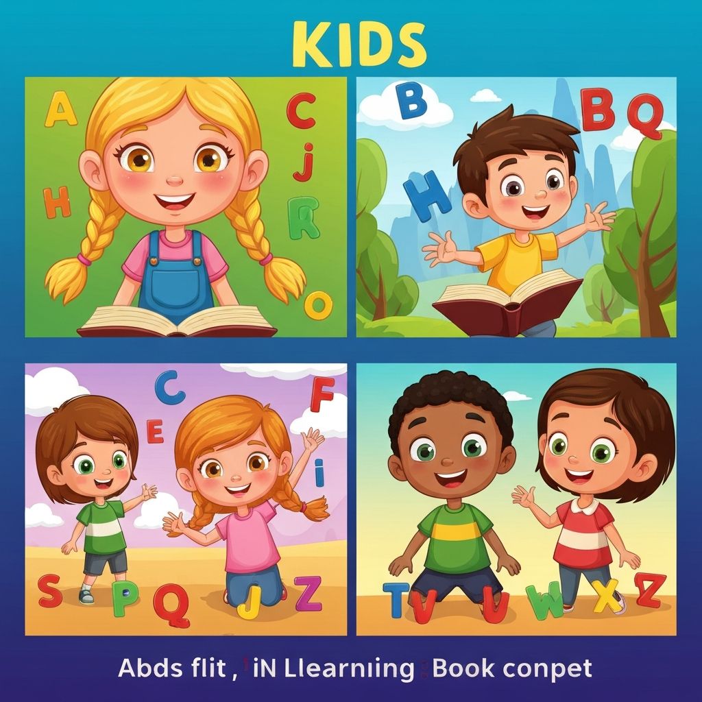 Kids ABC Learning Ebook