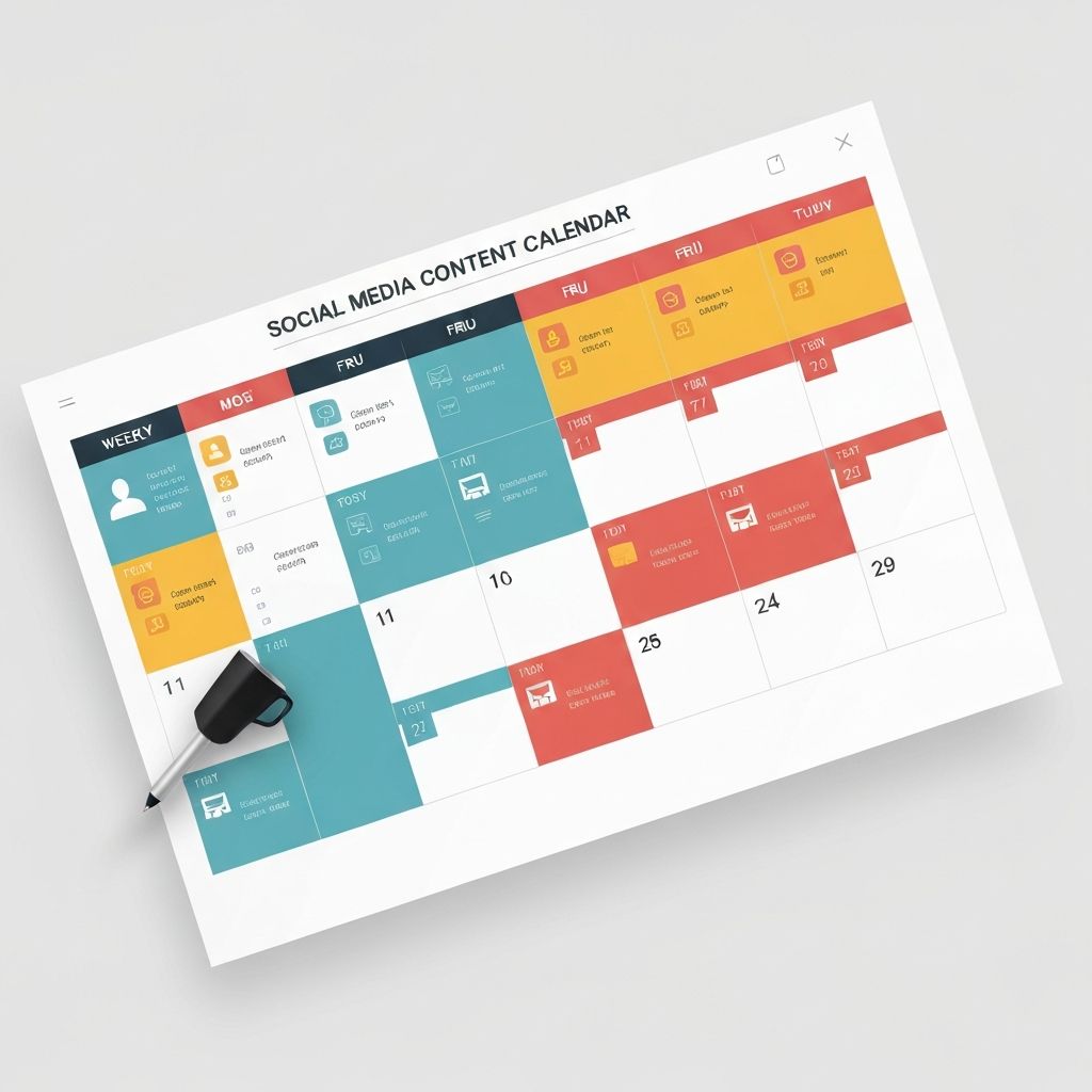 Social Media Content Calendar
