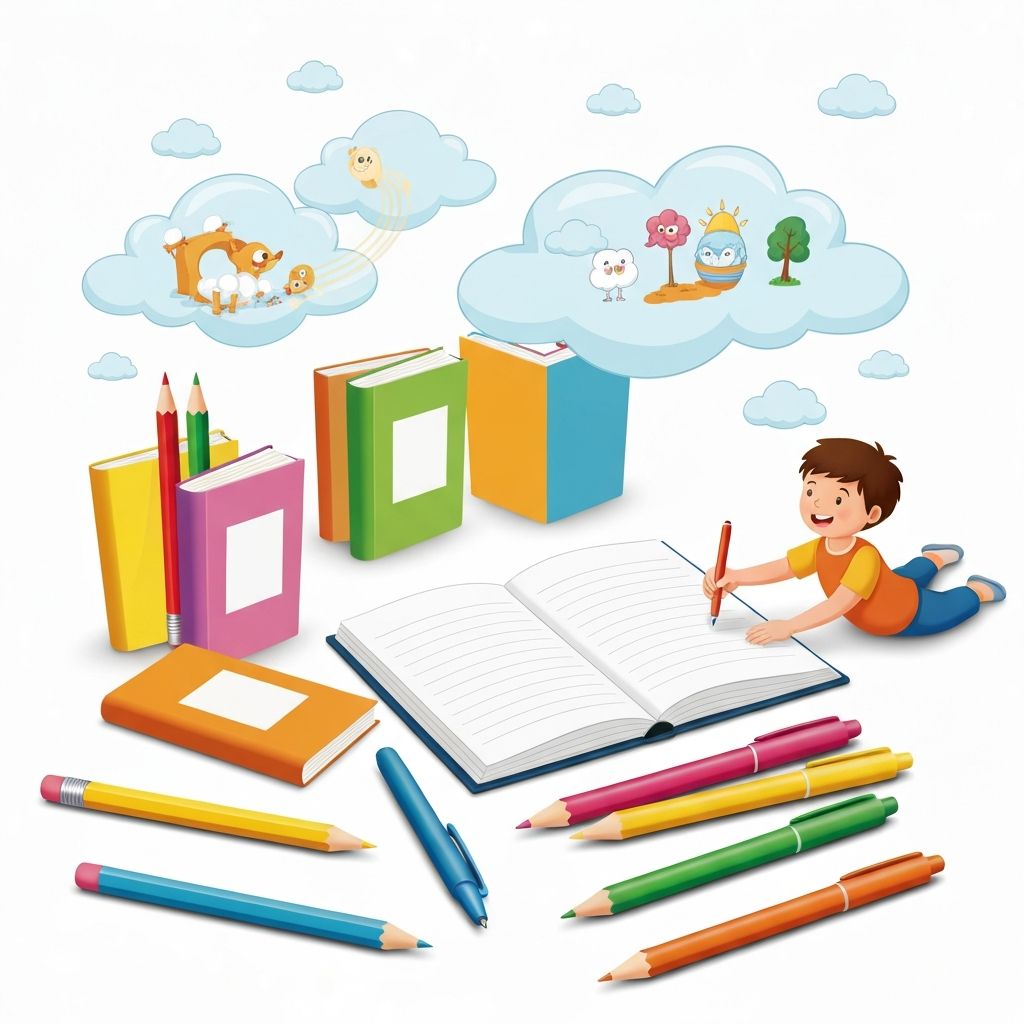Kids Creative Writing Workbook